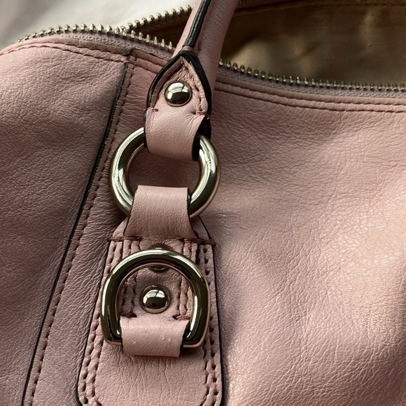 Limited edition Coach Madison bag soft leather shoulder bag blush pink - Picture 4 of 8